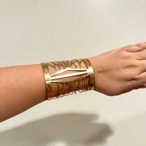 Gold Cuff Bracelet
